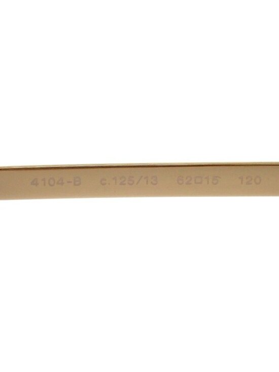 Chanel Half Rimless CC Logo Eyewear Sunglasses Rhinestone Gold Brown Y2K Vintage main image 8